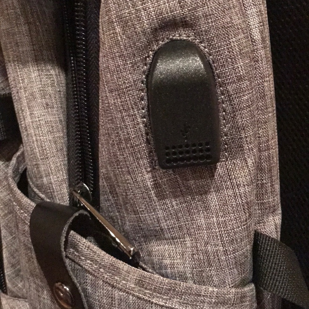 Heather Grey Backpack - Picture 7 of 7